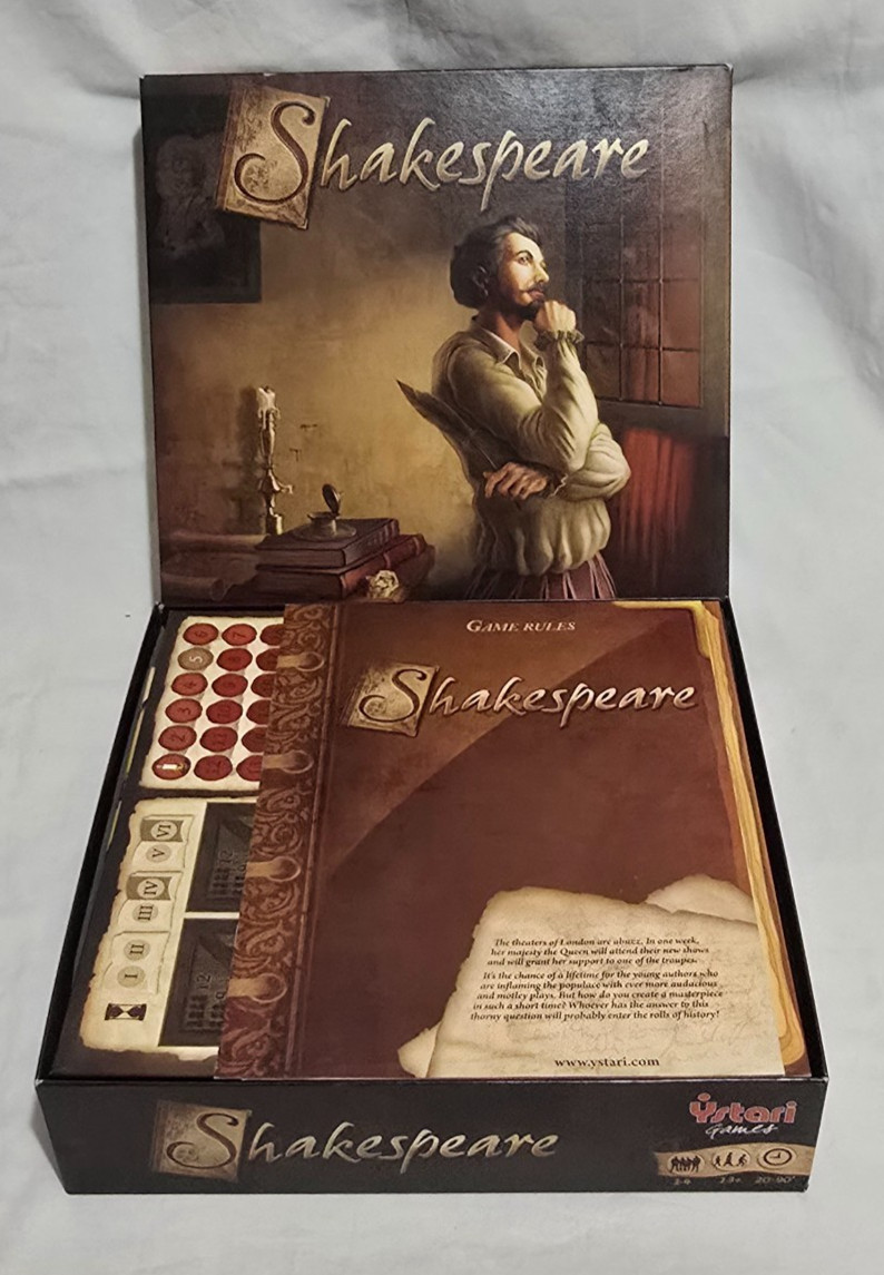 2015 Ystari Games – SHAKESPEARE