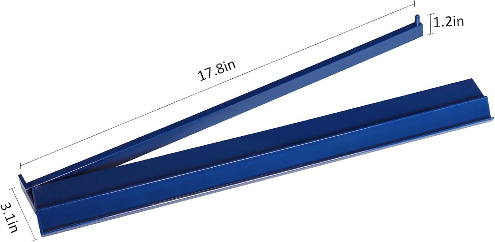 Mahjong Racks with Pushers(4 PCS, Dark Blue) for 166 American Mahjong Tiles, Mah