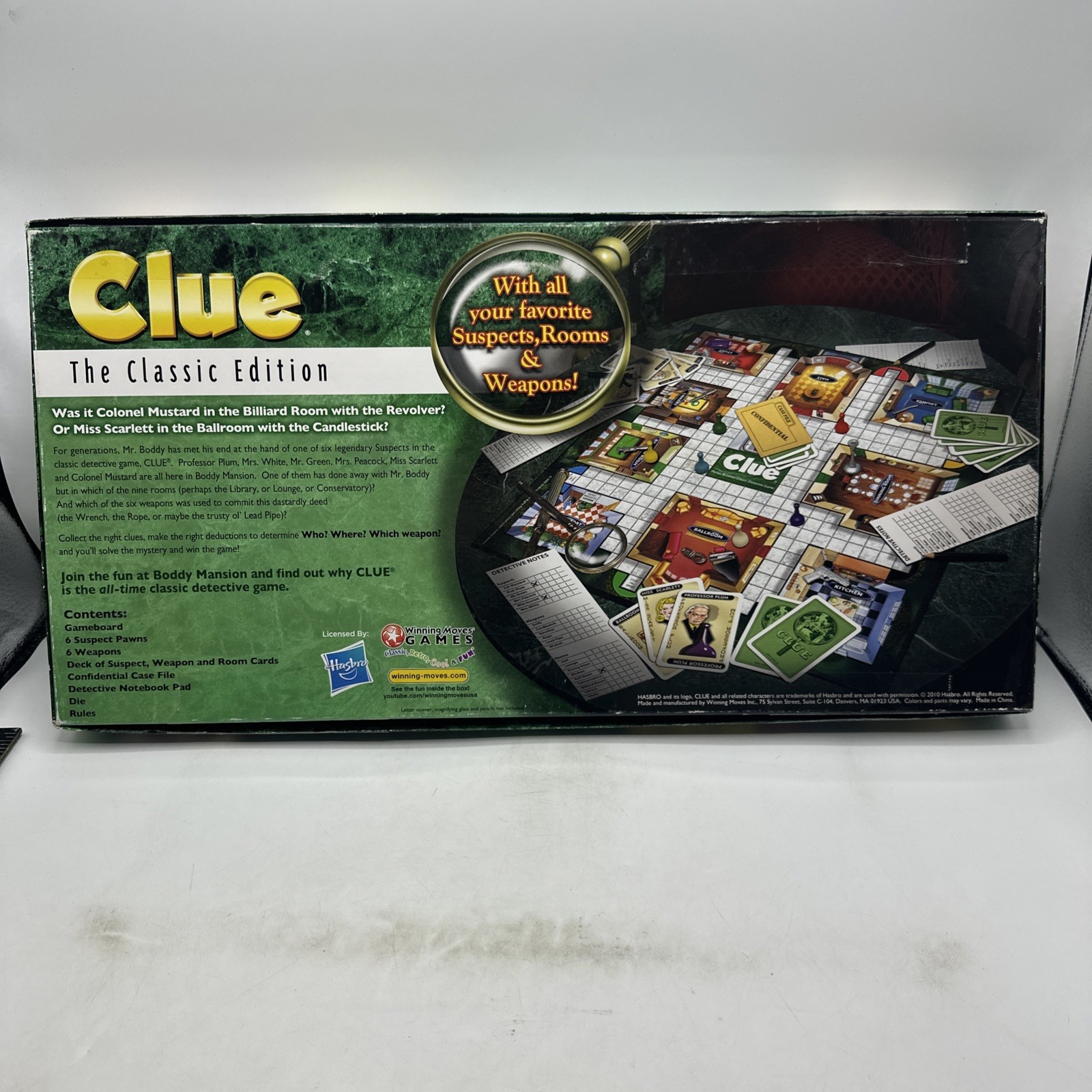 Clue the Classic Edition style issued 2016 The Great Detective ..Gift Quality