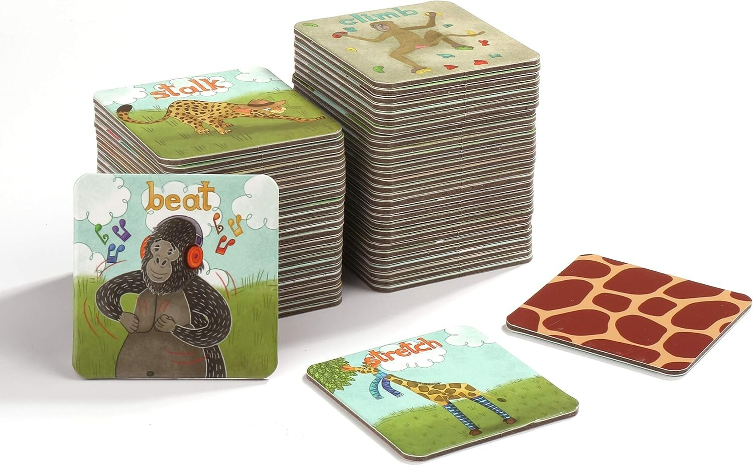 Movement Memory Game for Toddlers 2-4 Years – Educational Matching Game