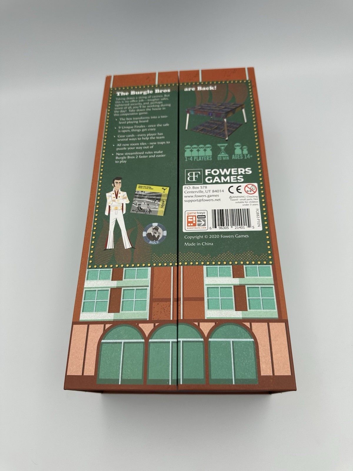 Burgle Bros 2: The Casino Capers Board Game Fowers Games 2020 Complete