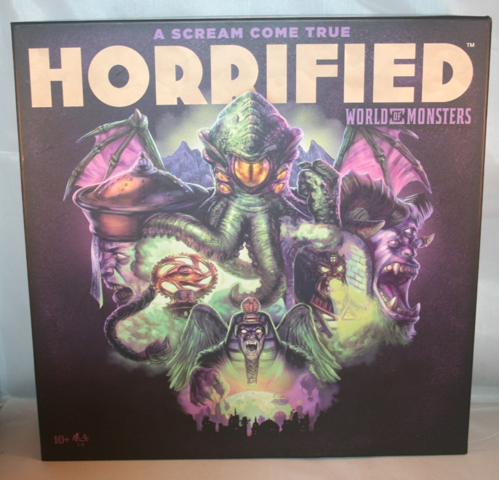 Ravensburger HORRIFIED World of Monsters Strategy Board Game – *Complete*