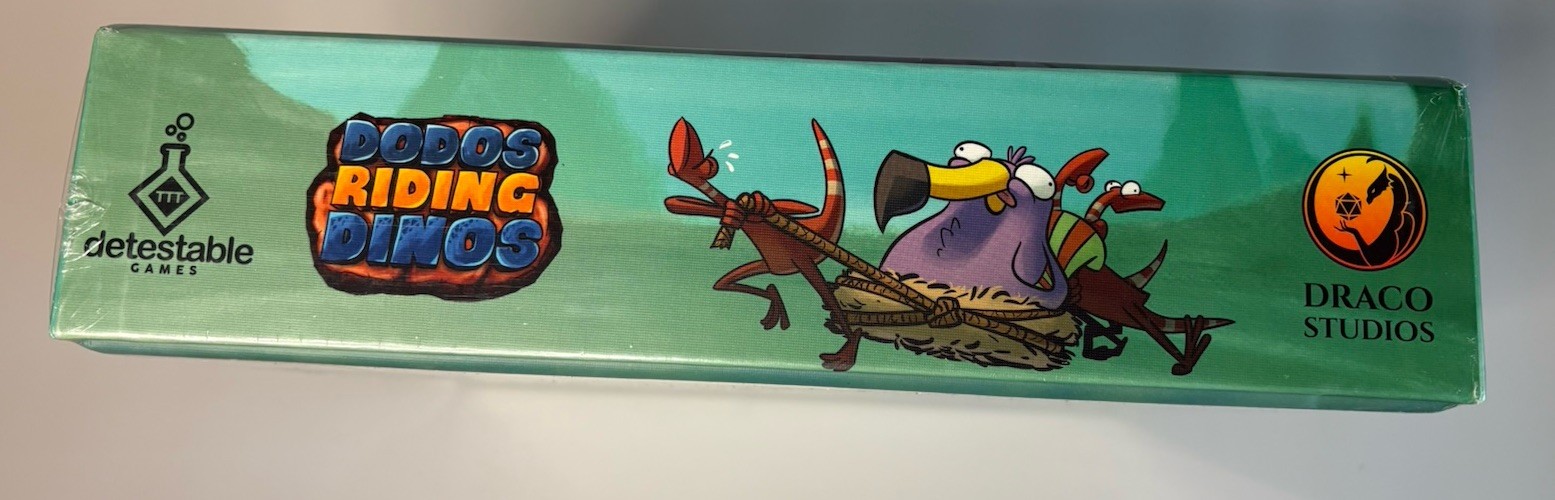 Dodos Riding Dinos (Draco Studios, 2021, New) 1-8 players, ages 8+