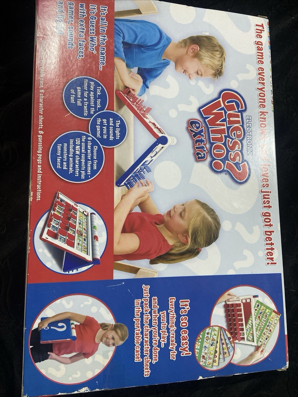 Electronic Guess Who? Extra Milton Bradley 2008 New in Opened Box Never Opened!