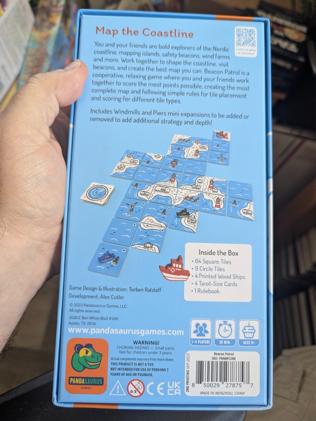 BEACON PATROL Board Game 100% COMPLETE 2023