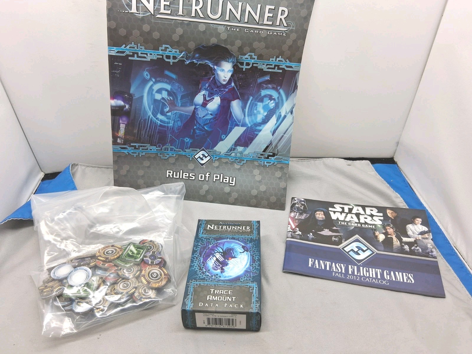 Android Netrunner Card Board Fantasy Flight Pre-owned