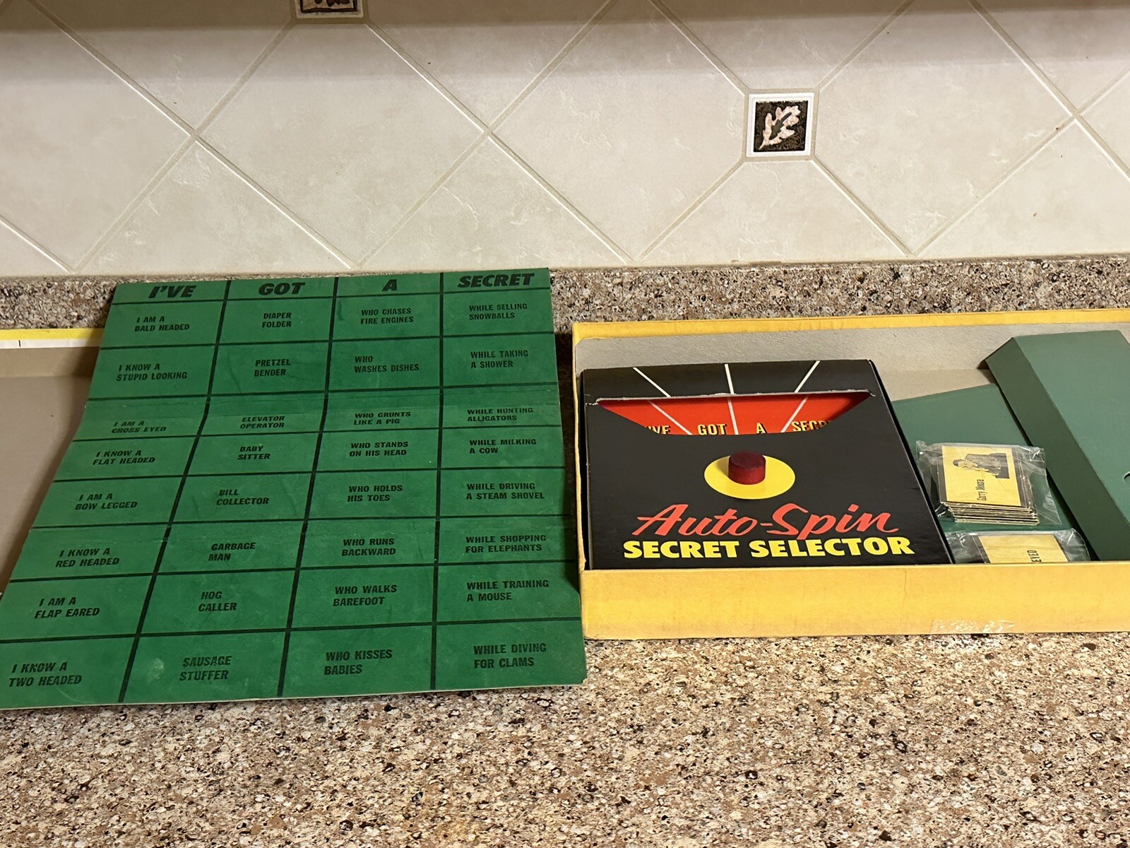 Vintage Lowell Toys Boardgame I’ve Got A Secret Box Fair