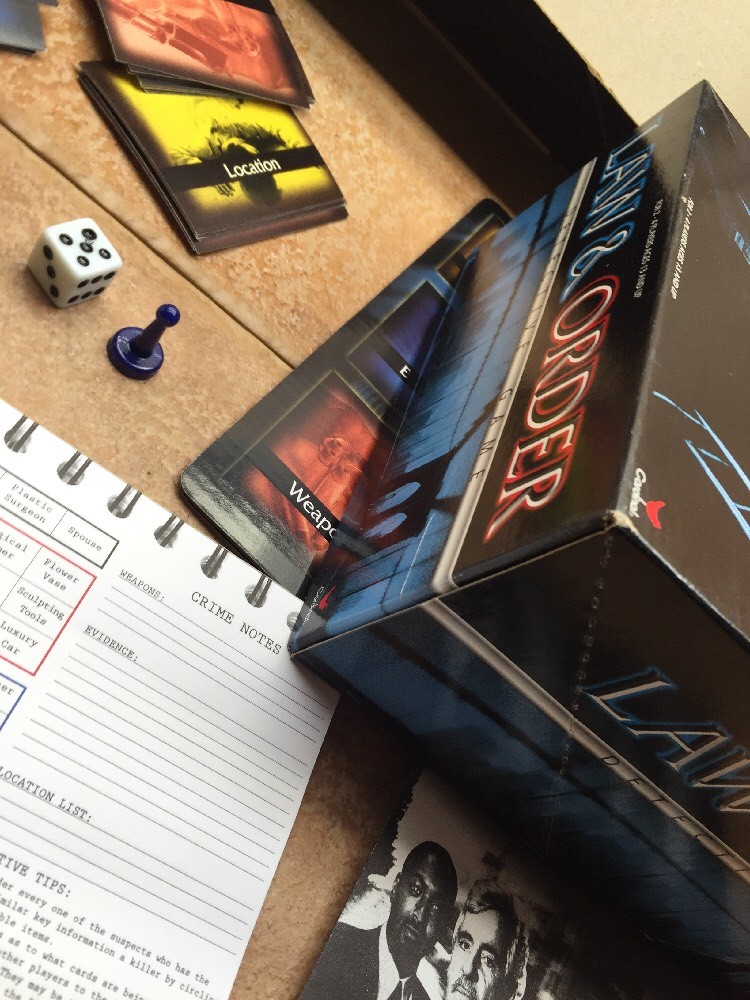 Law & Order detective game by Cardinal