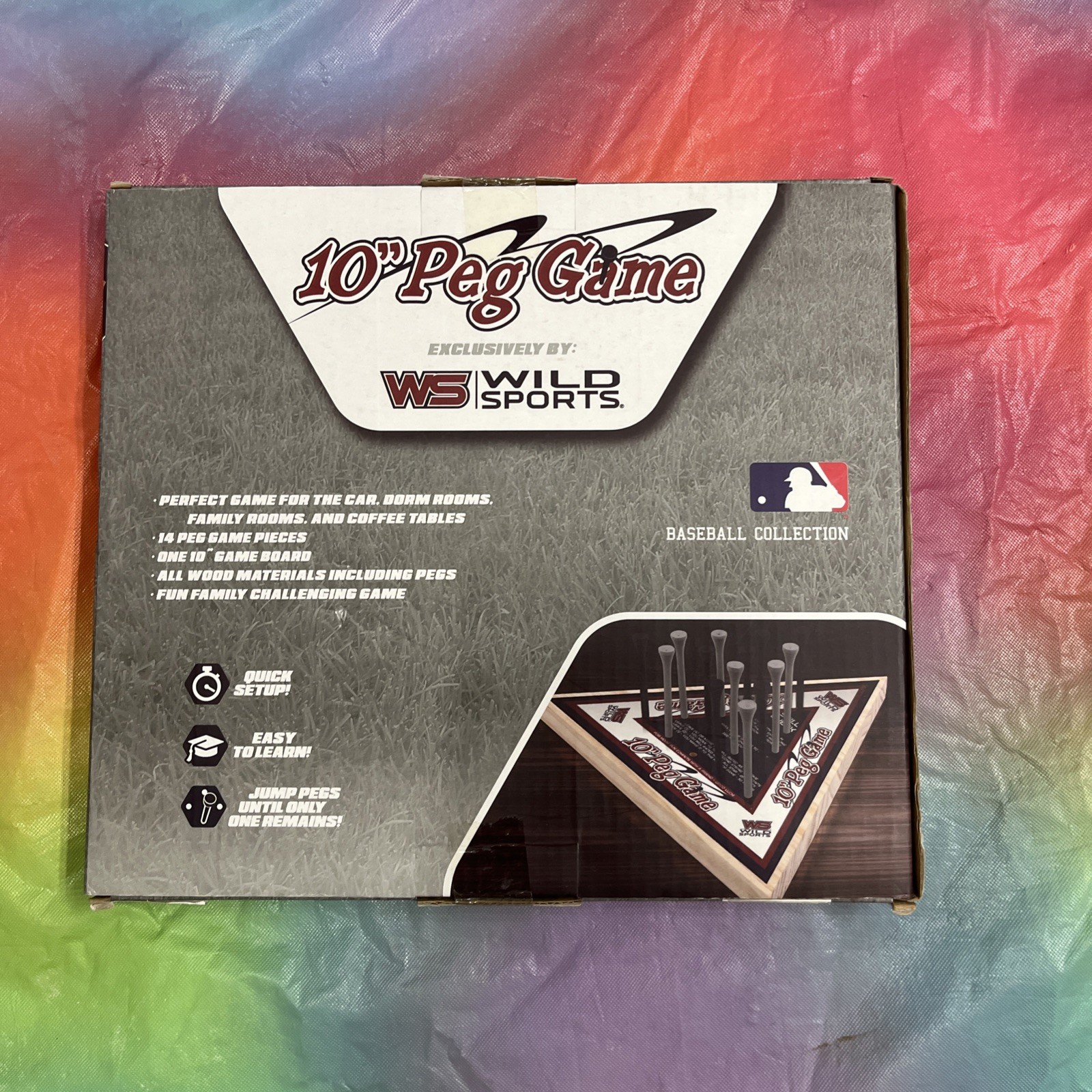 10 Peg Game By Wild Sports Houston Astros New In Box