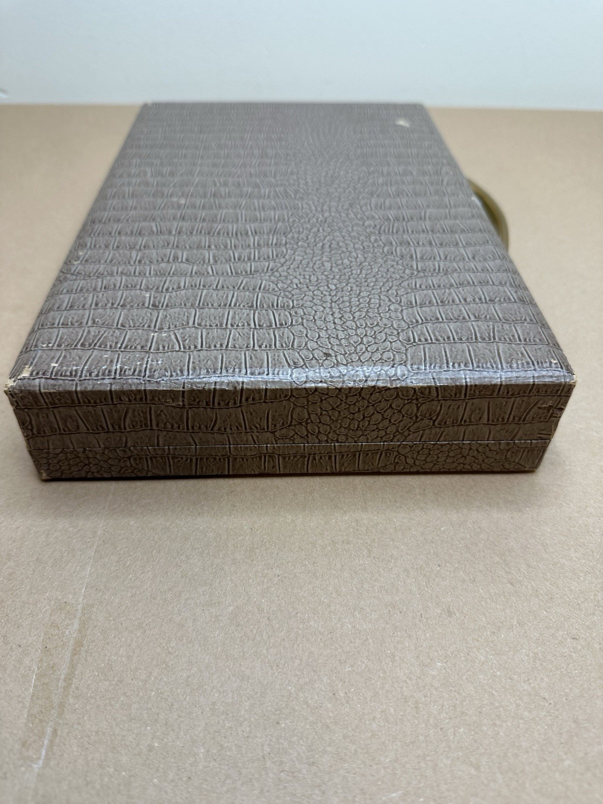 Cool Vintage Mahjong Set Bamboo Backed Tiles Retro Case