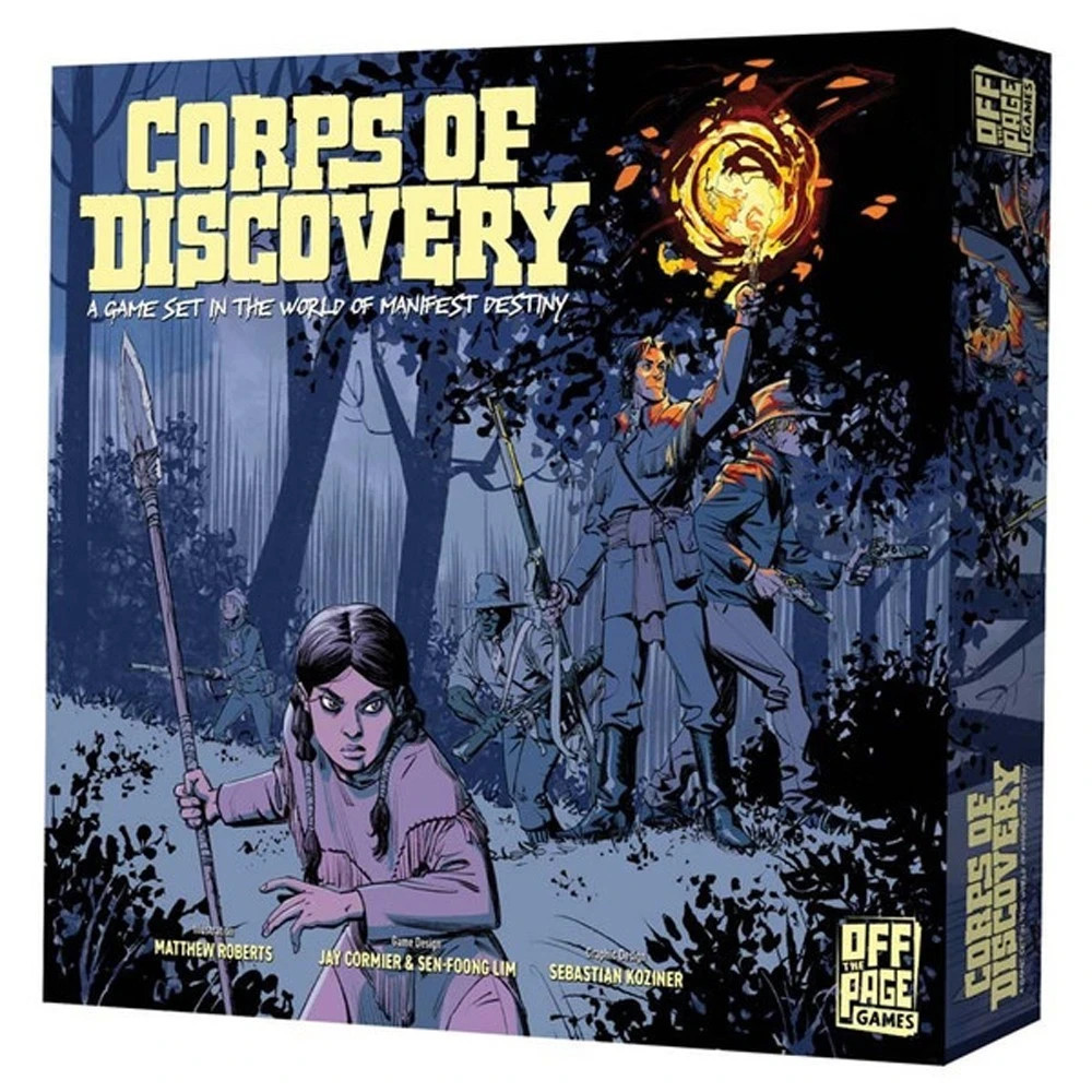Corps of Discovery Board Game by Off The Page Games NEW in Shrink