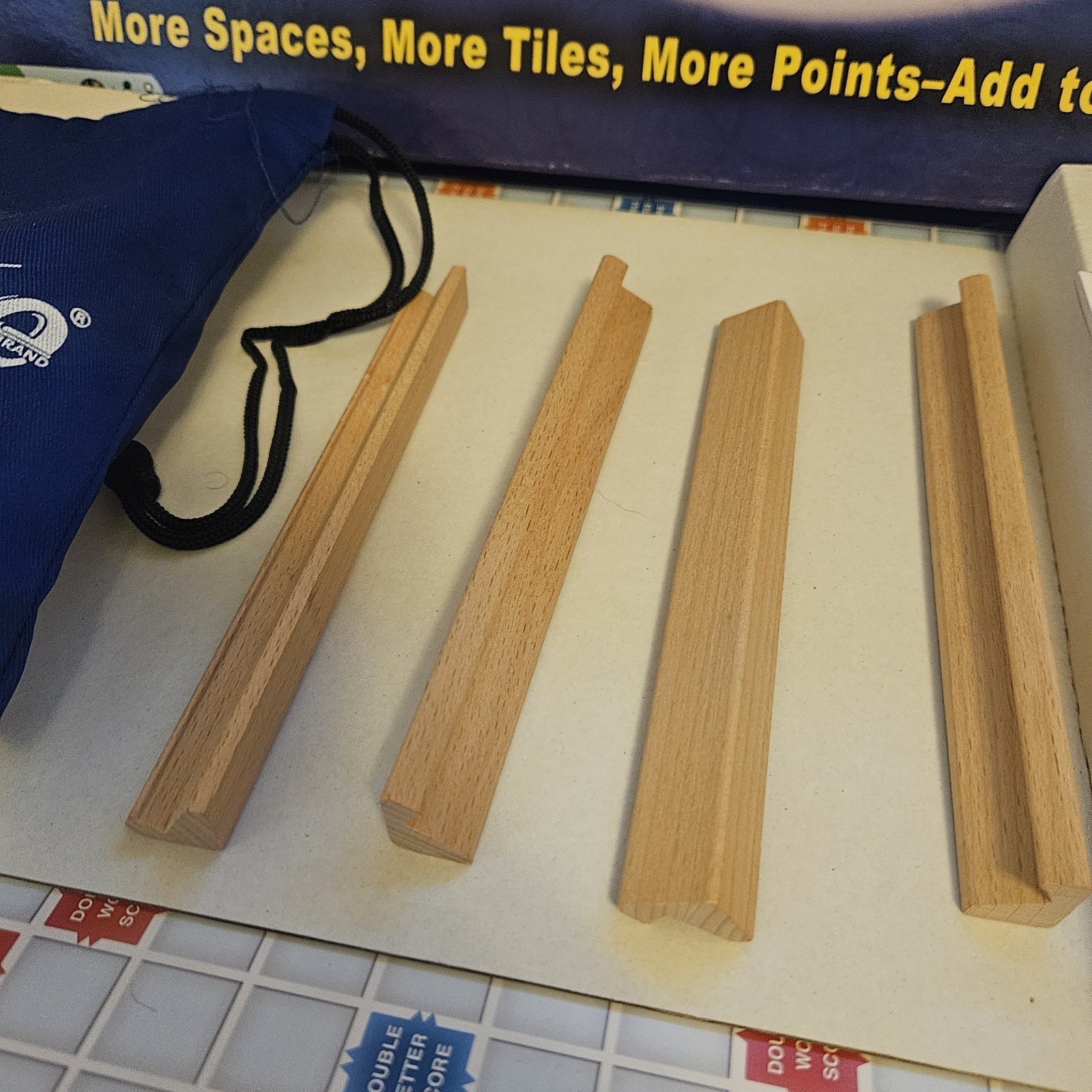 Super Scrabble Board Game – 2011 – 200 Tiles – (No Instructions)