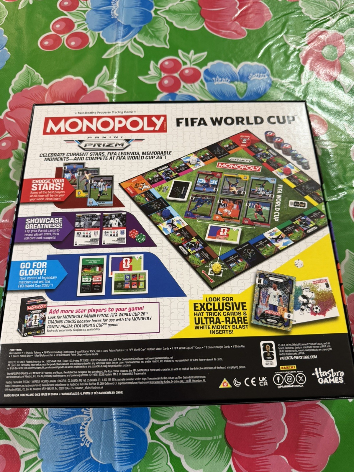 2026 Prizm Soccer Monopoly FIFA World Cup Game Board NEW SEALED Football Mundial