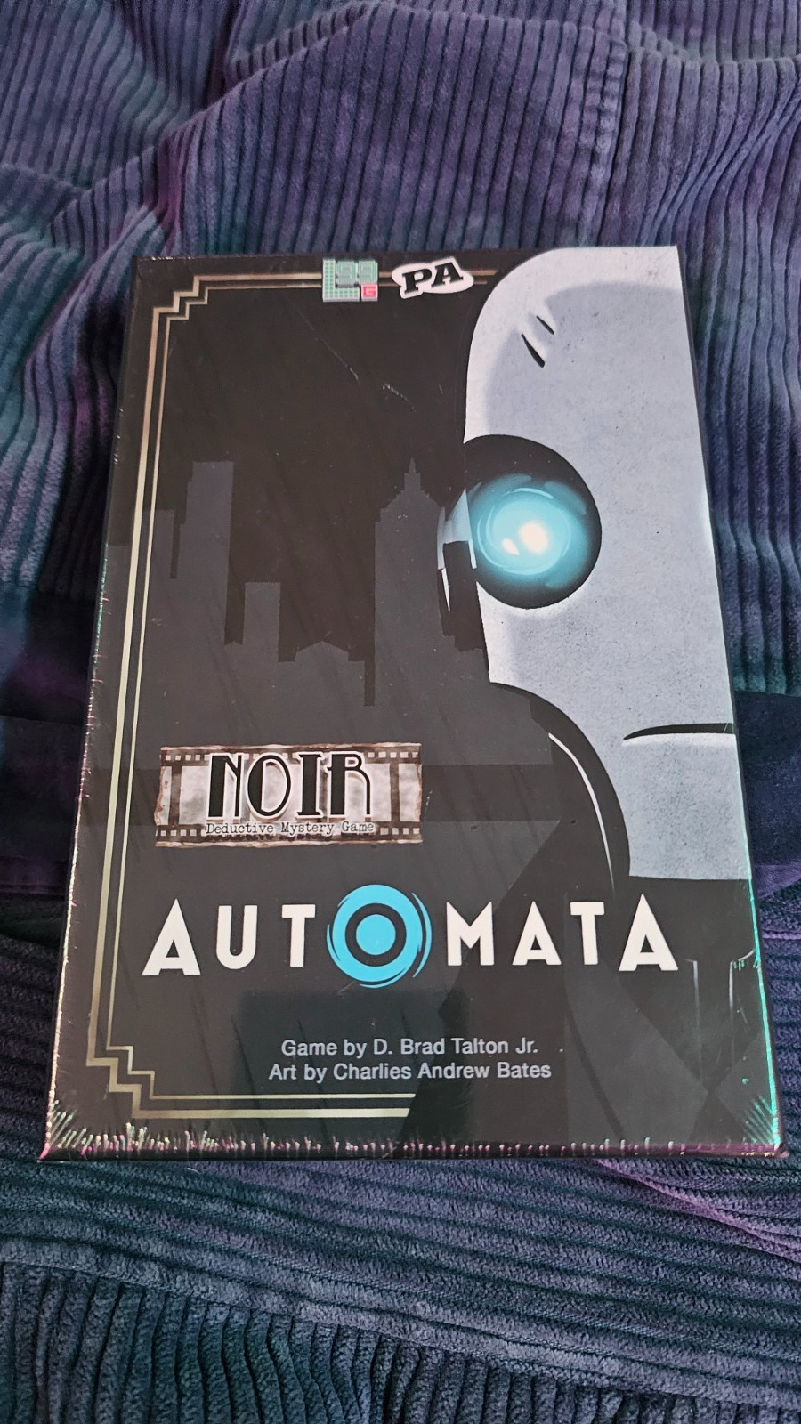 Automata Noir Deductive Mystery Card Board Game Level 99 Games 2018 NEW SEALED!!