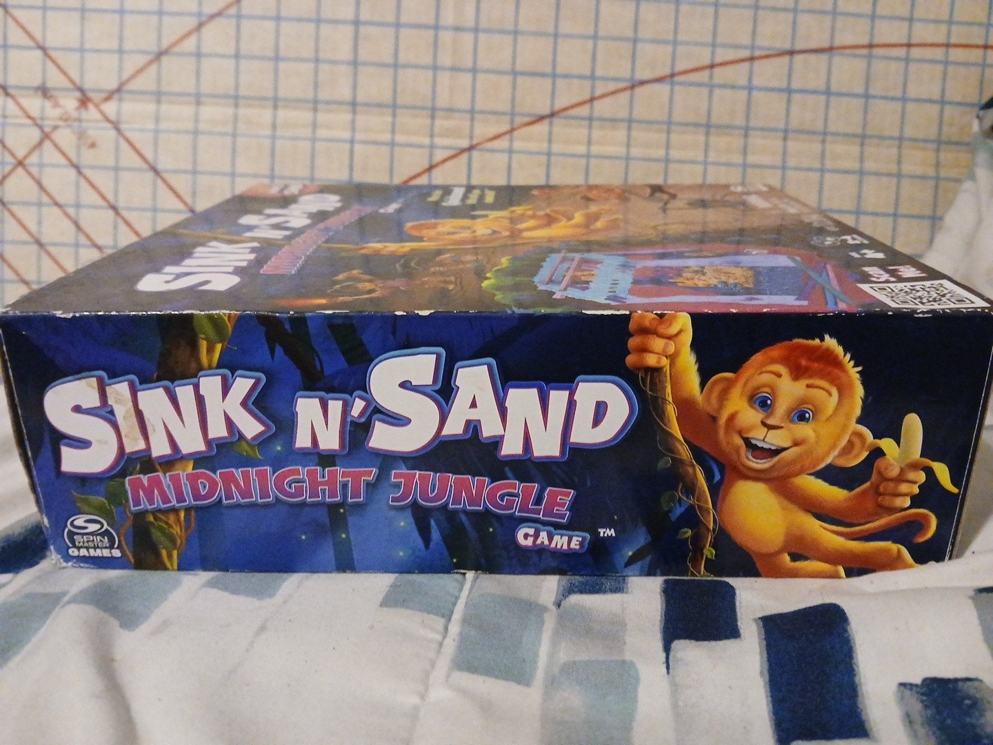 Spin Master Sink n’ Sand Midnight Jungle Kids Game Kinetic Sand 4+ – Complete –