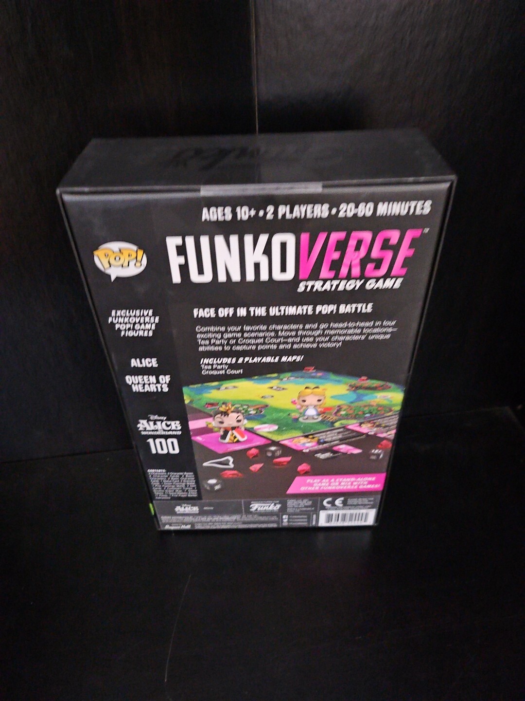 Funko Pop! Funkoverse Strategy Game Disney Alice In Wonderland Queen of Hearts