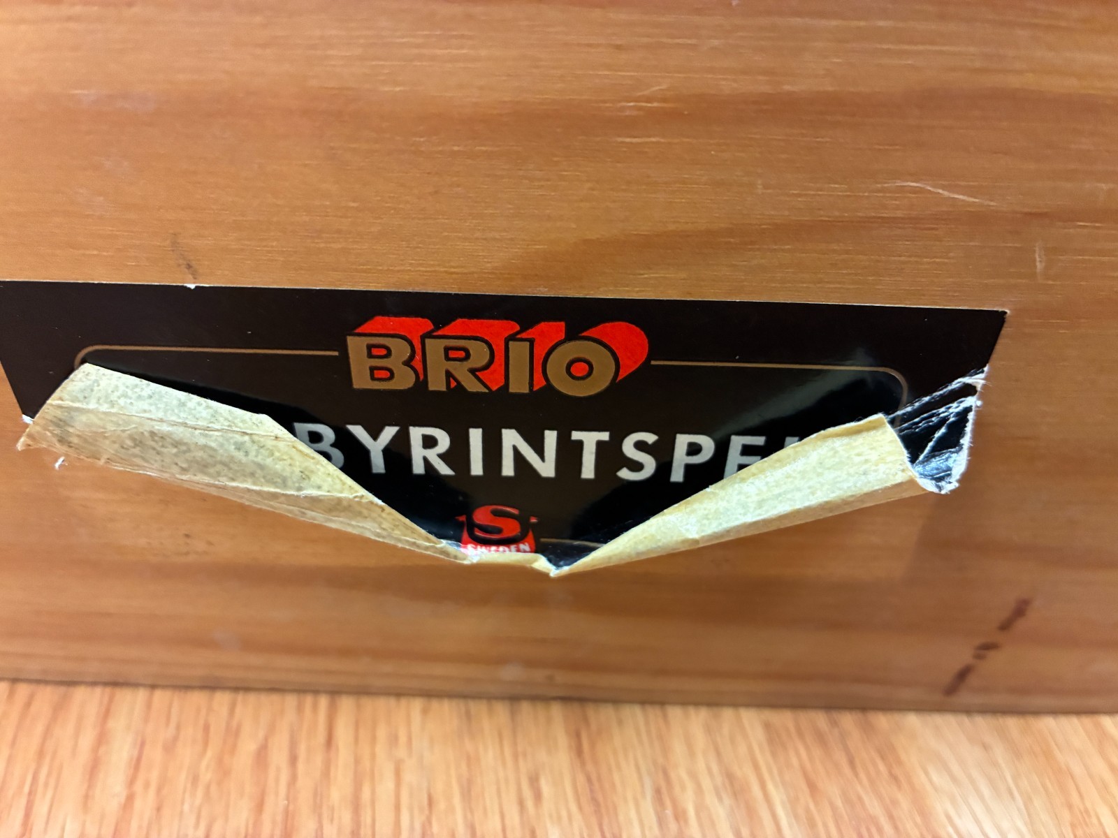 Vintage Brio Labyrinth Labyrintspel Game Maze (1970s), Repaired, Tested [READ]