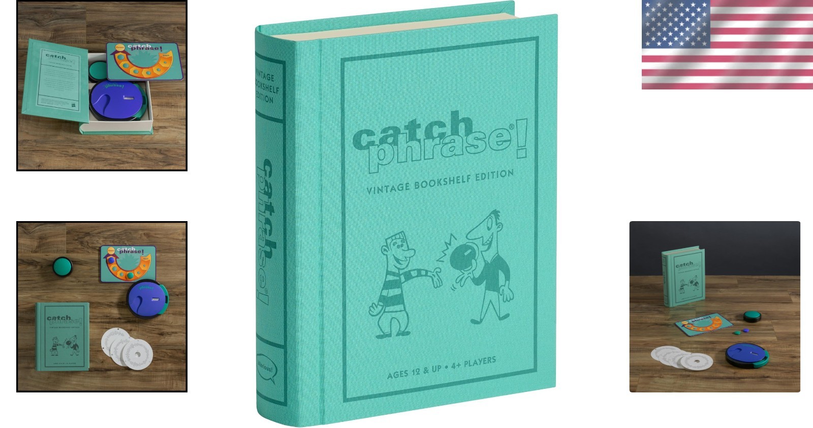 Vintage Catch Phrase Bookshelf Edition Electronic Timer 16 Disks 2300+ Words