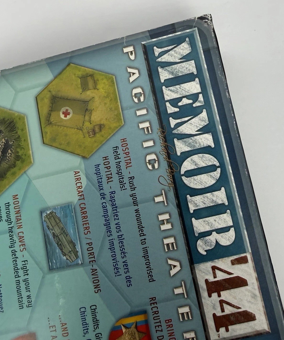 Memoir ’44 Board Game Expansion Lot Pacific Theater Eastern Front Terrain Pack
