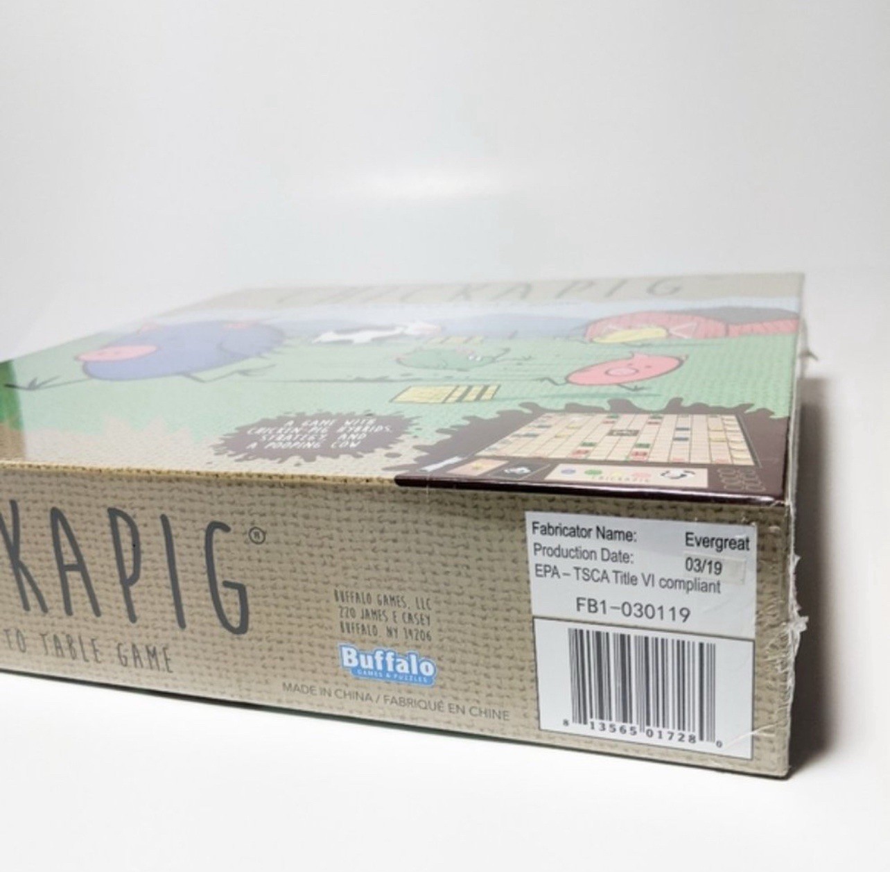 Chickapig Board Game Family Ages 8+ 2-4 Players NEW SEALED