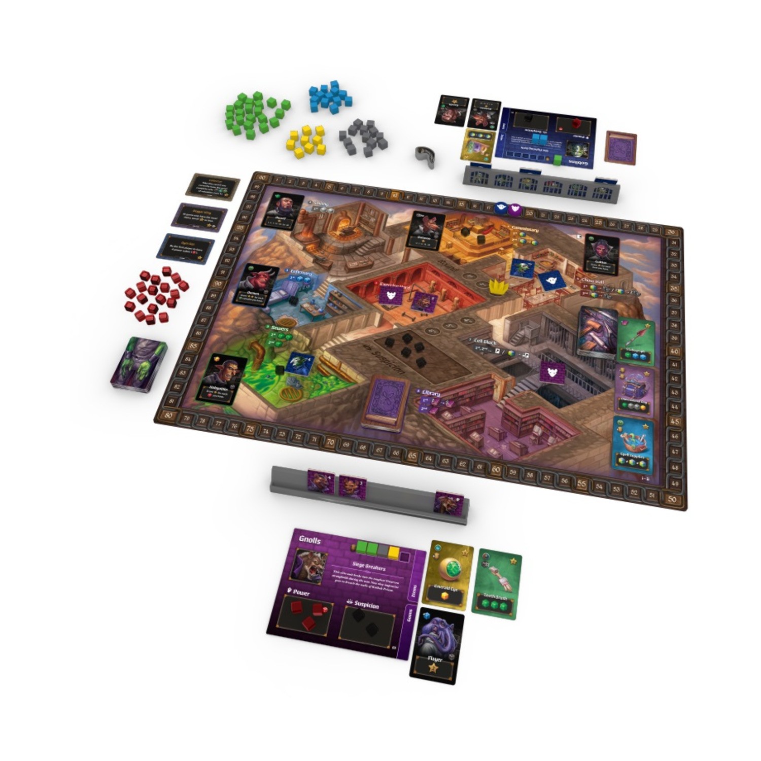 Thunderworks Dice Game Lockup – A Roll Player Tale Box EX/NM