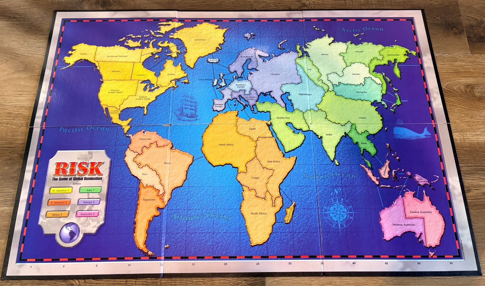 RISK 1998 The Board Game of Global Domination 100% complete Very Nice!