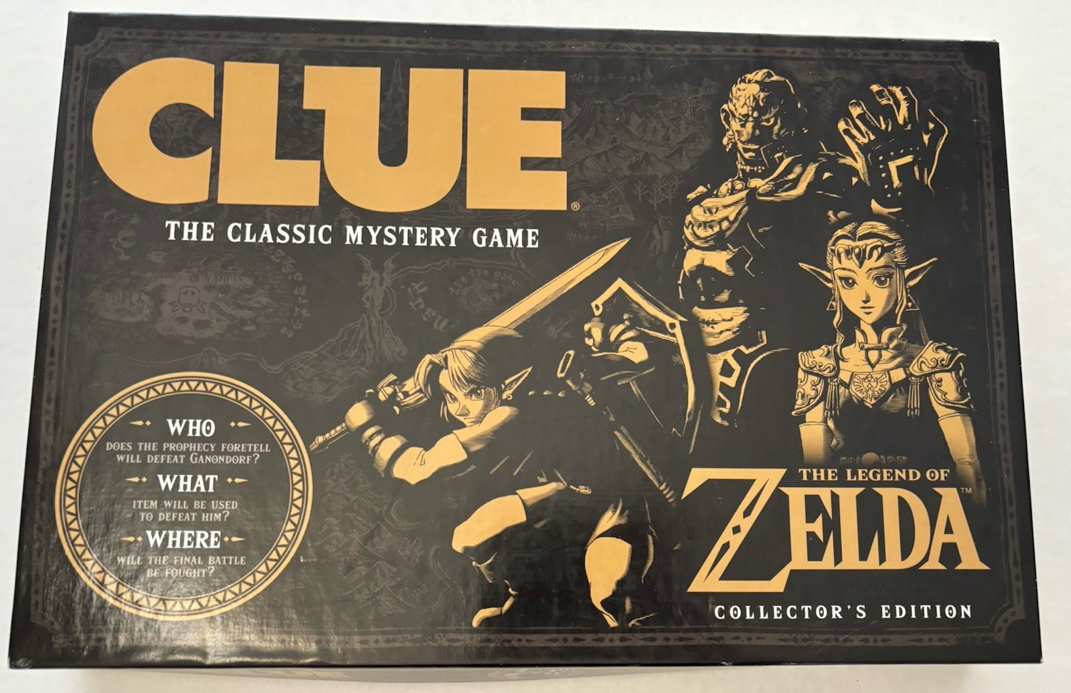 The Legend Of Zelda Collector’s Edition CLUE Board Game Complete
