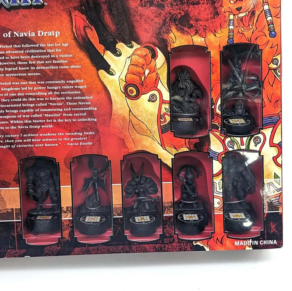 BOARD GAME: Bandai Navia Dratp Collectible Miniatures Board Game Starter Set 1
