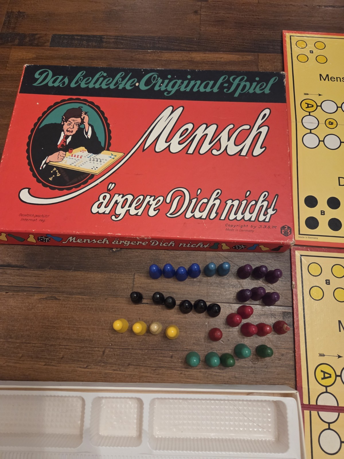 Vint Mensch Schmidt Spielregel Board Game Mensch Ärgere Dich Nicht Germany