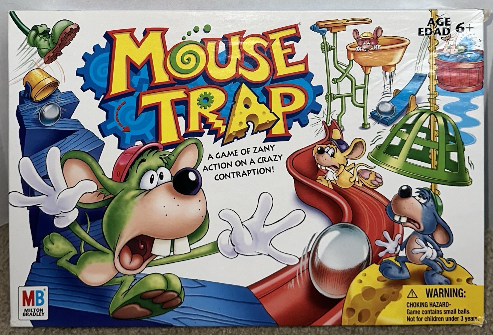 2005 Hasbro 04657 Gaming Mouse Trap Board Game Complete Set.