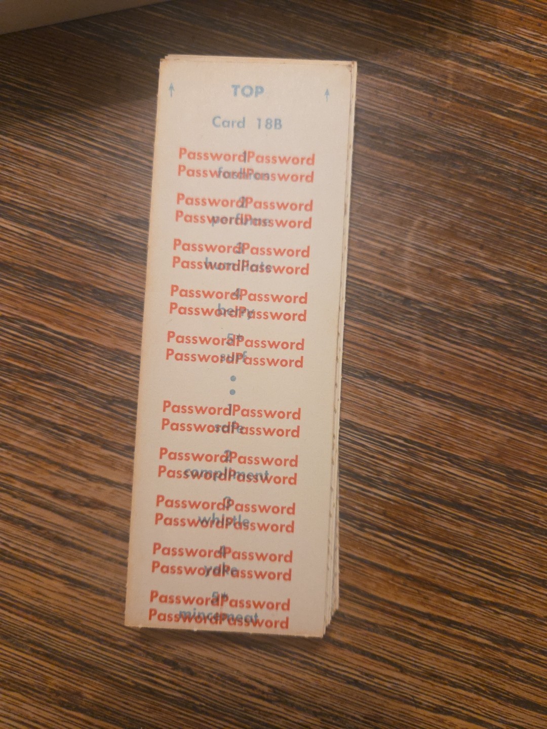 Vintage 1970 MB Milton Bradley Password 15th Edition no. 4260