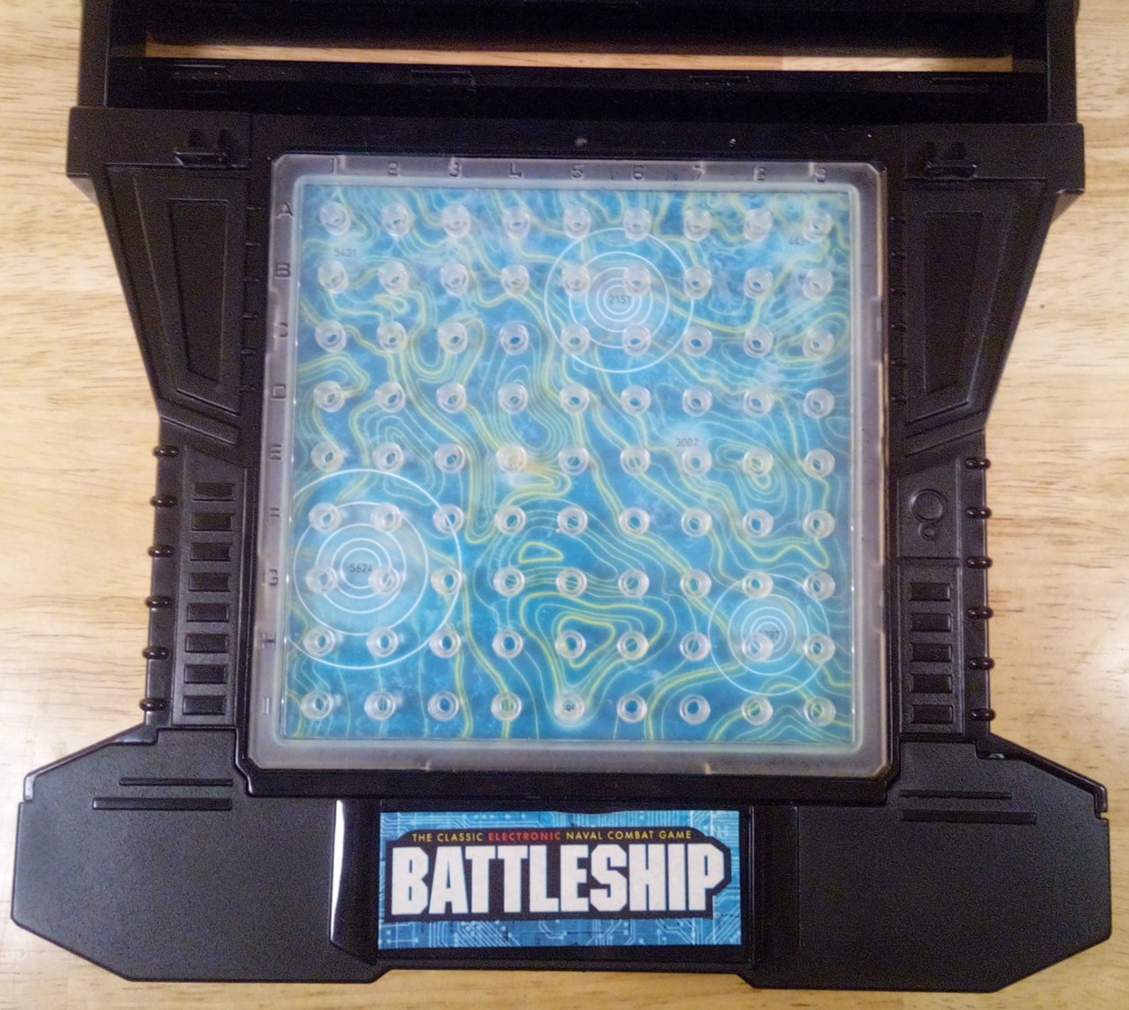 Hasbro Gaming Battleship Electronic Board Game 1-2 Players circa 2016