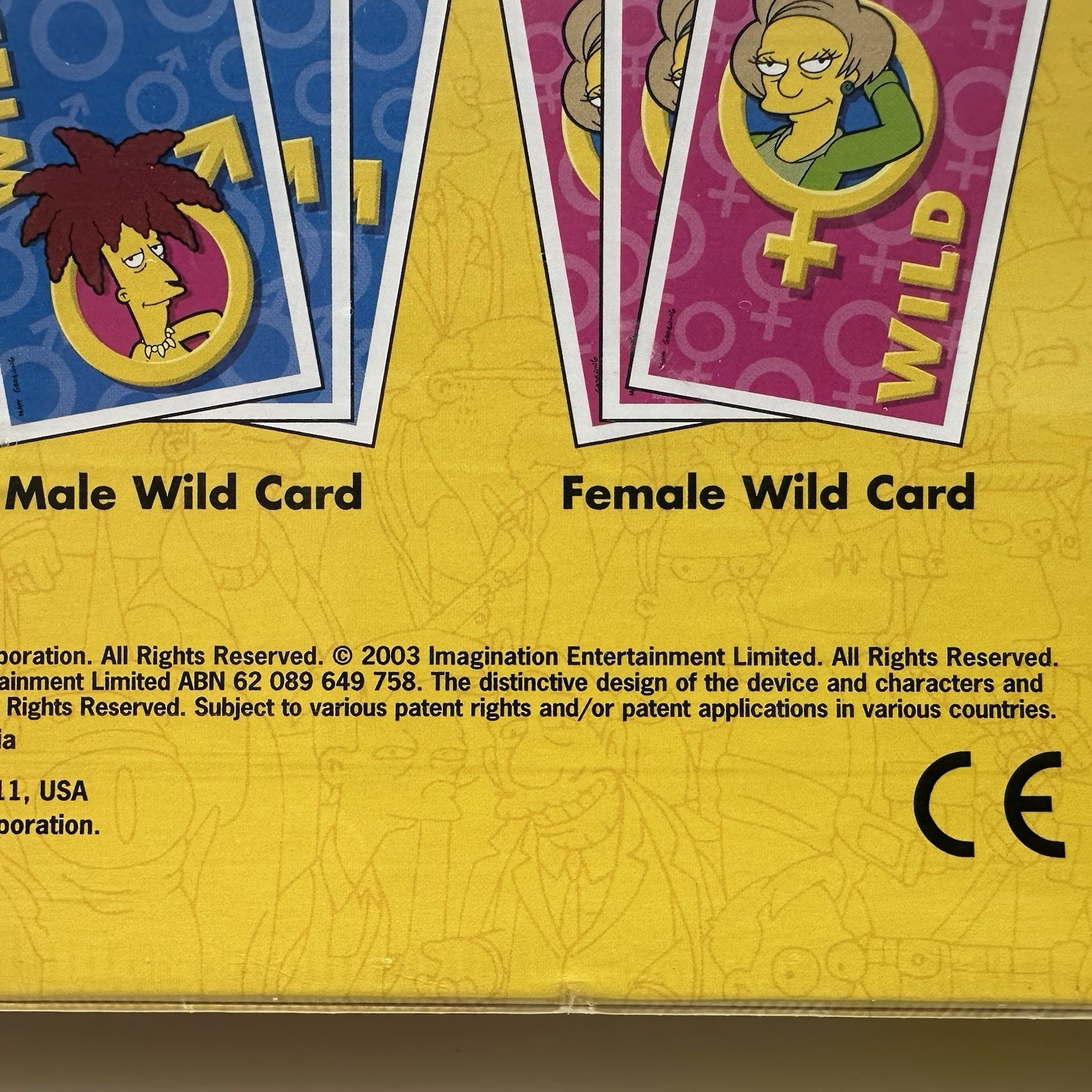 The Simpsons Battle Of The Sexes Board Game Spouses Vintage 2003 Ages 12+ NEW!