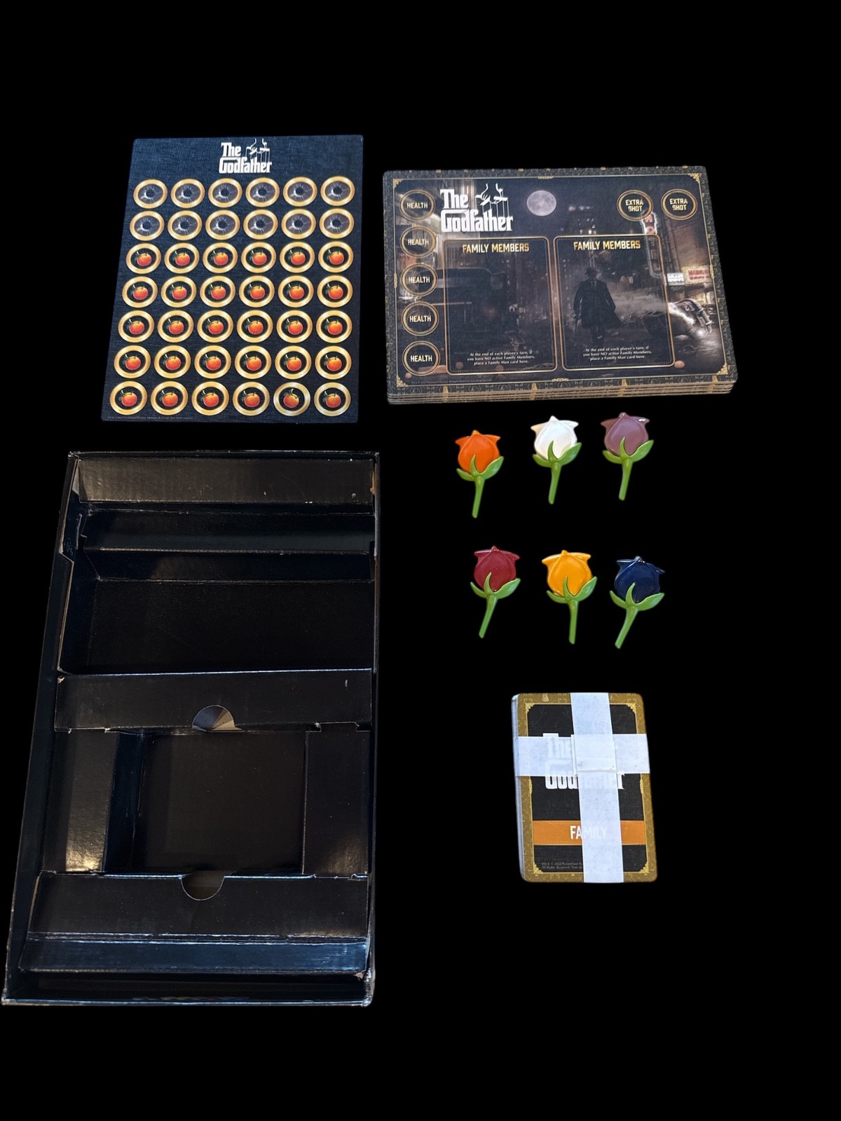 Spin Master The Godfather Board Game Party 3-6 Players 14+ Last Family Collector