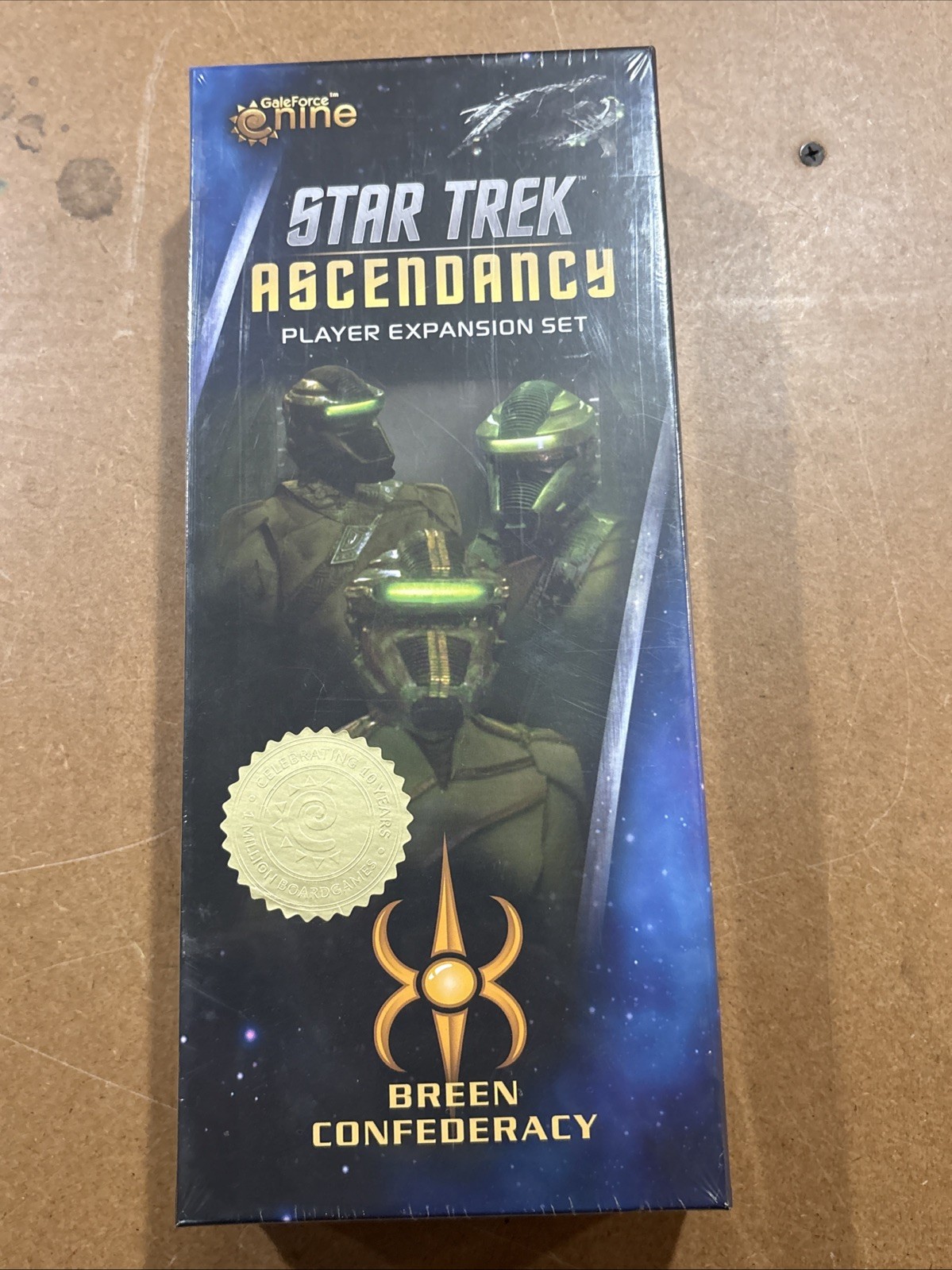Star Trek Ascendancy Breen Confederacy Expansion New Board Game Gale Force 9 GF9