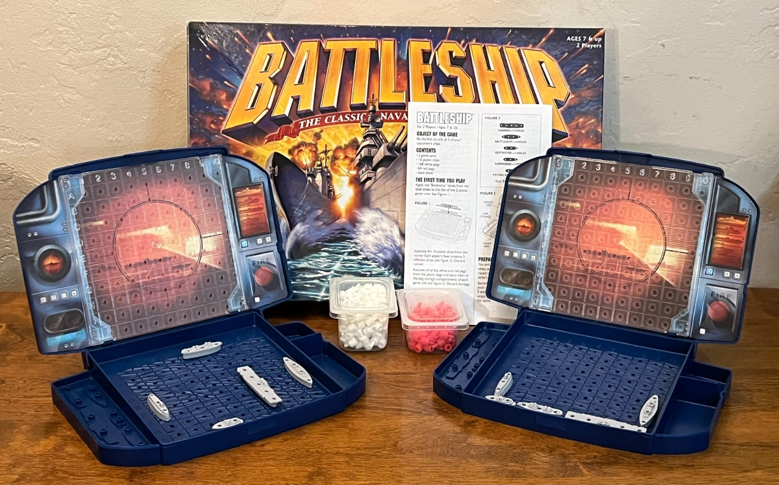 VTG Milton Bradley 2002 Battleship The Classic Naval Combat Board Game, Complete