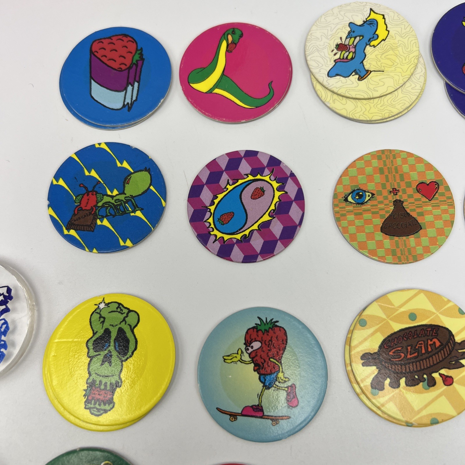 POG Collection – Lot of 50 POGs Plus 5 Slammers -see Photos T4562