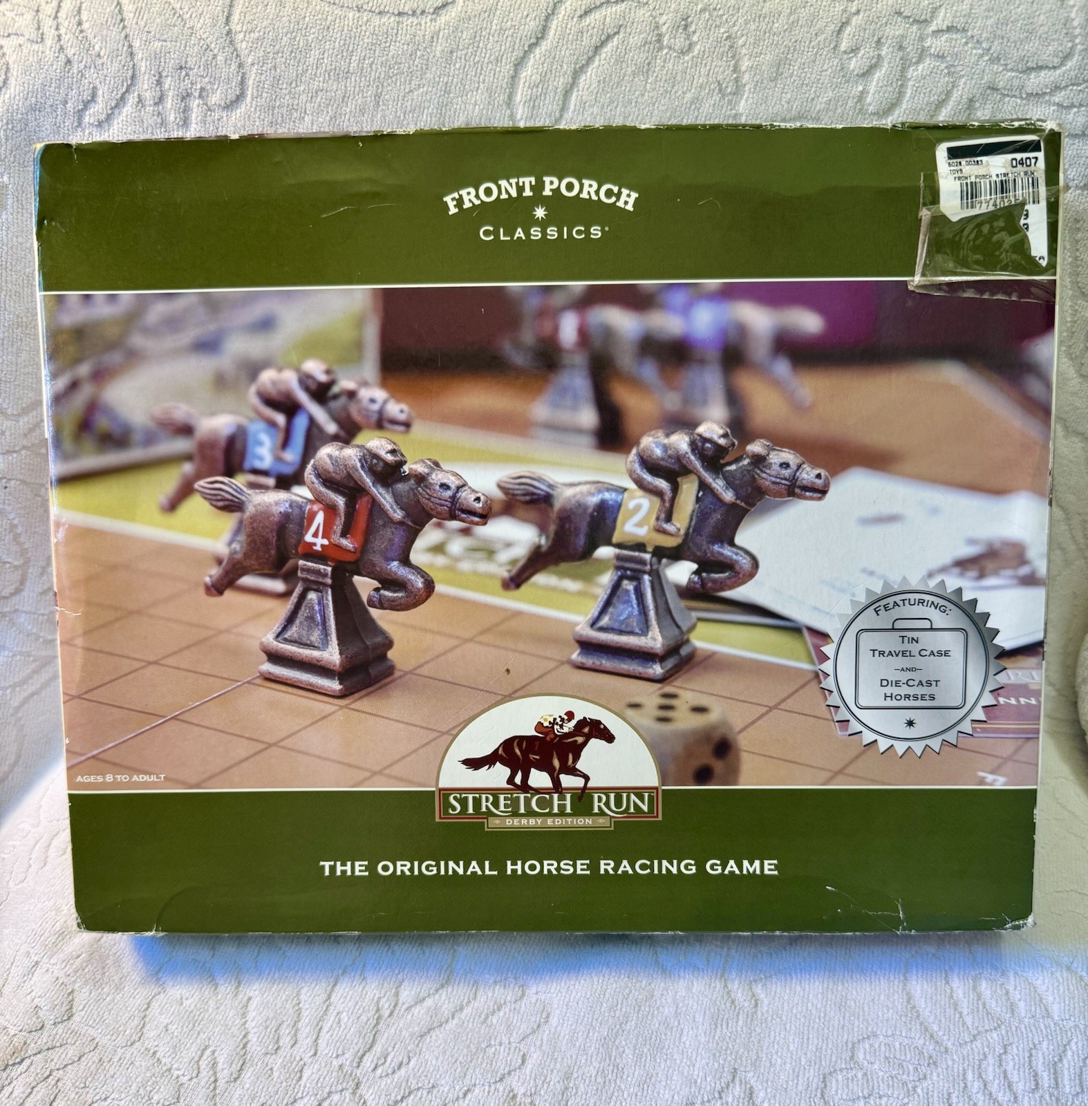OLD CENTURY STRETCH RUN HORSE RACING GAME FRONT PORCH CLASSICS, INC. AGES 8+