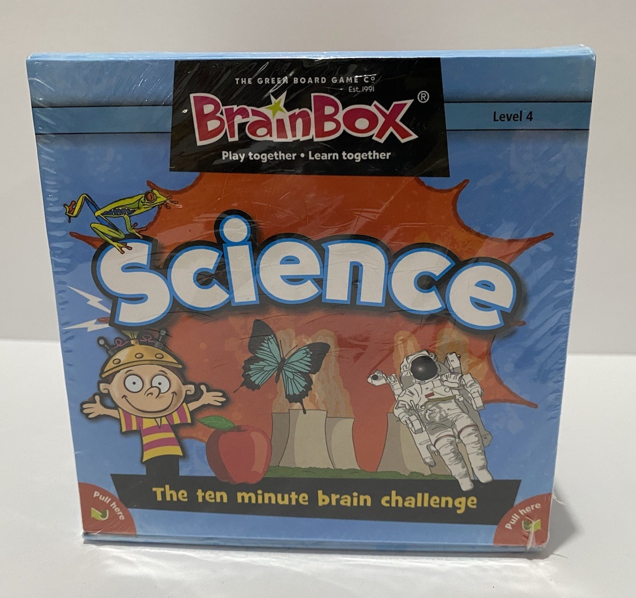BrainBox Science Level 4 Educational Family Board Game Sealed Ages 7+ New