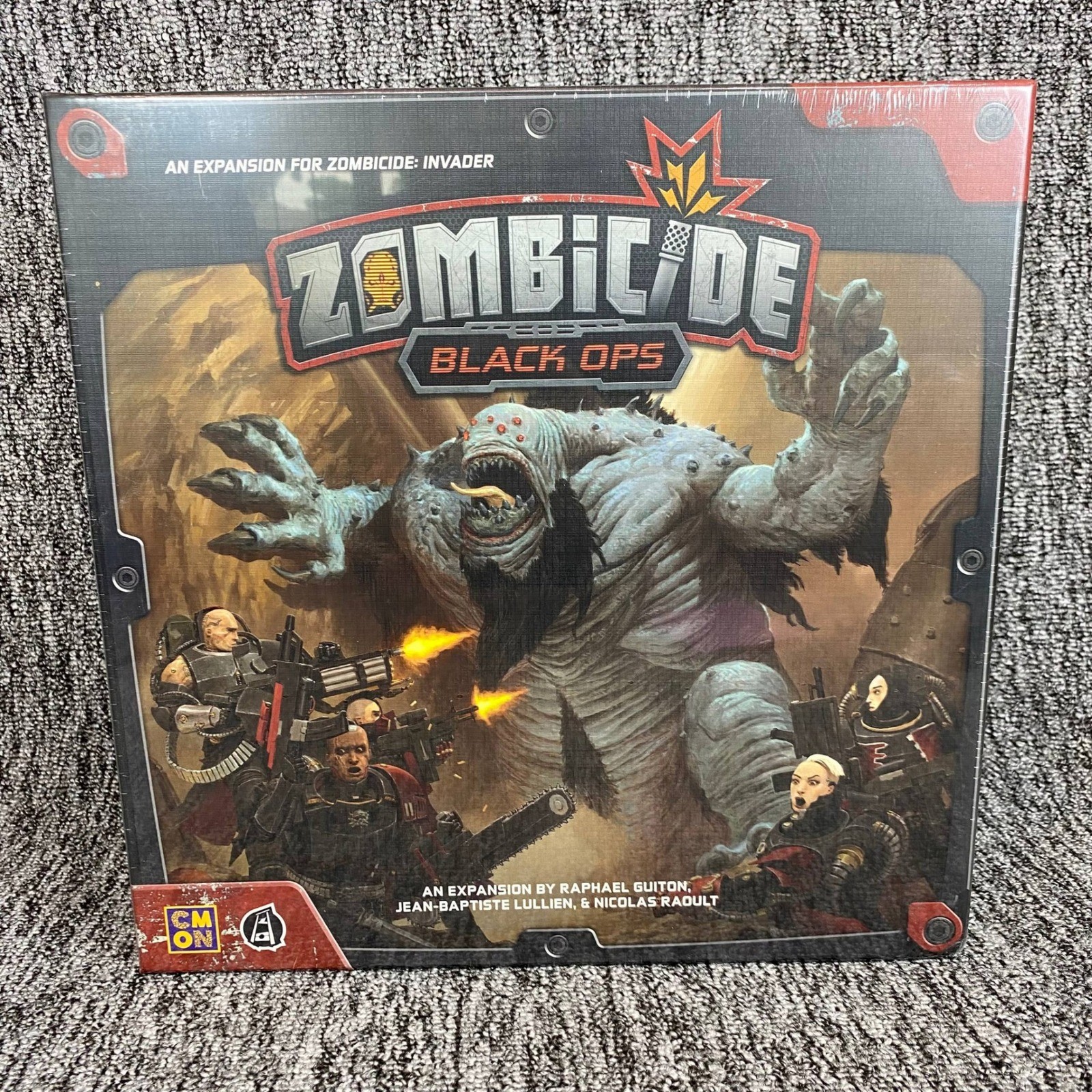 Zombicide Invader Black Ops Expansion CMON 2019 New Sealed Board Game ZCS002
