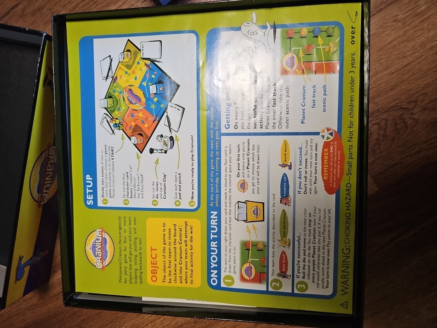 2004 Cranium Game in the Box and Complete. Adult & Teen, 2-4 Players Or Teams