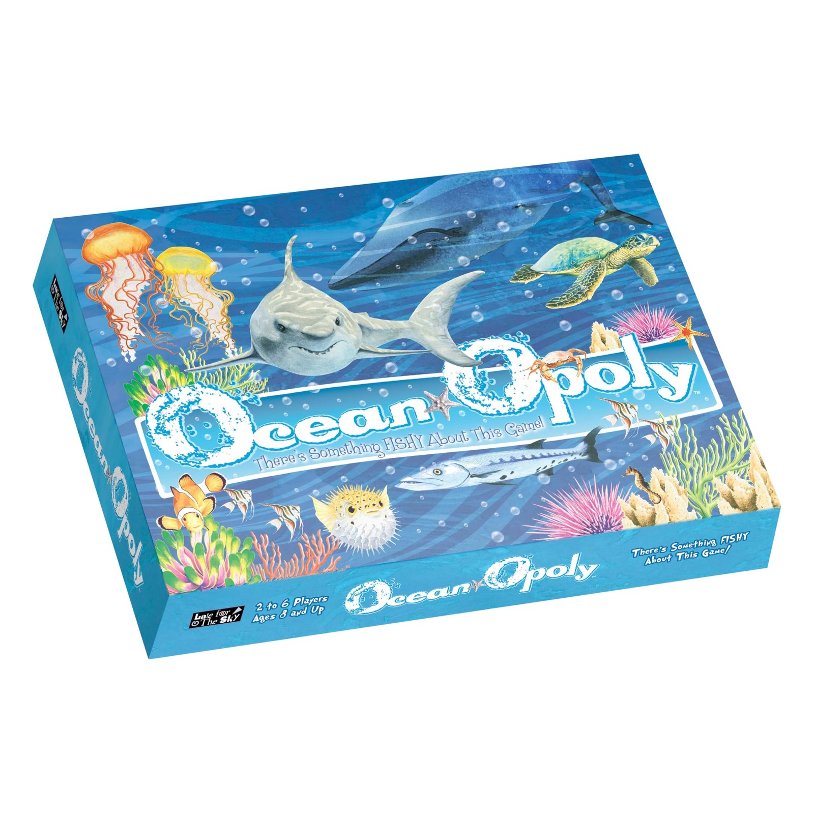 Ocean-Opoly Board Game – Family Strategy and Educational Life Adventure, Prop…