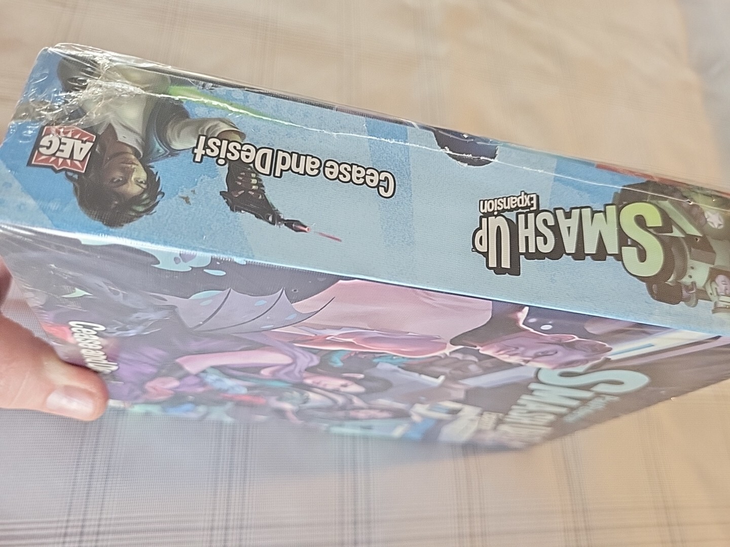 Smash Up: Cease and Desist Expansion Alderac Entertainment Group Front Faded