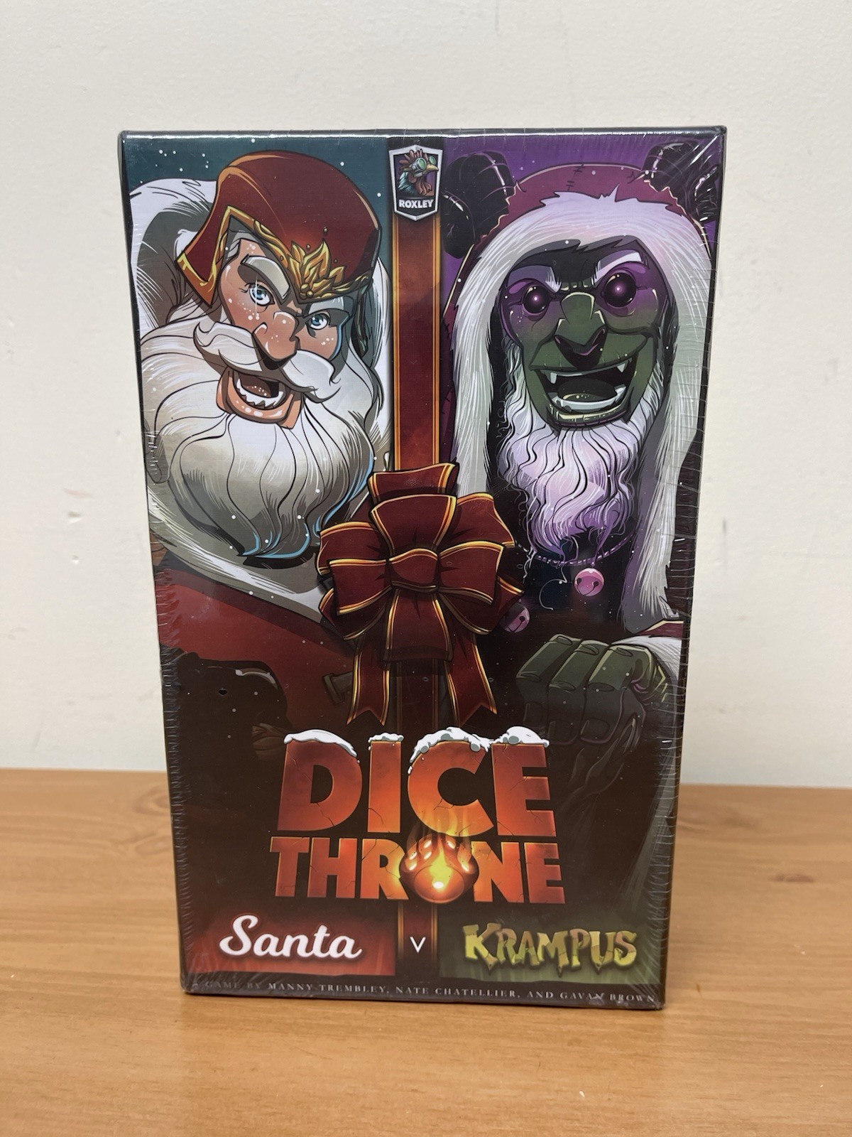 Dice Throne: Santa vs. Krampus NEW/SEALED 2022-Roxley-Stand Alone or Cross Compa