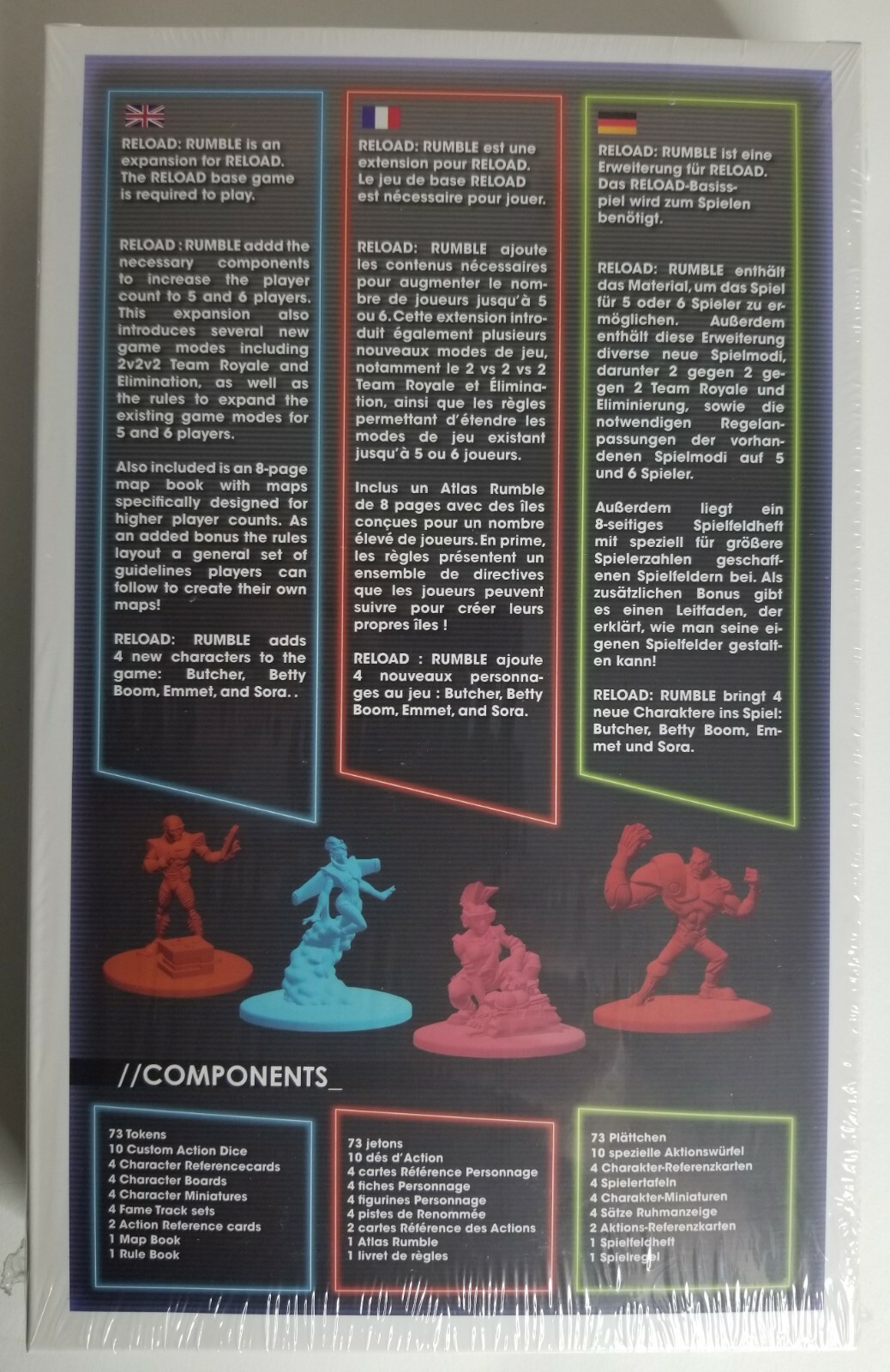 Kolossal Games Reload Kickstarter Super Star Pledge + Add-On SEALED
