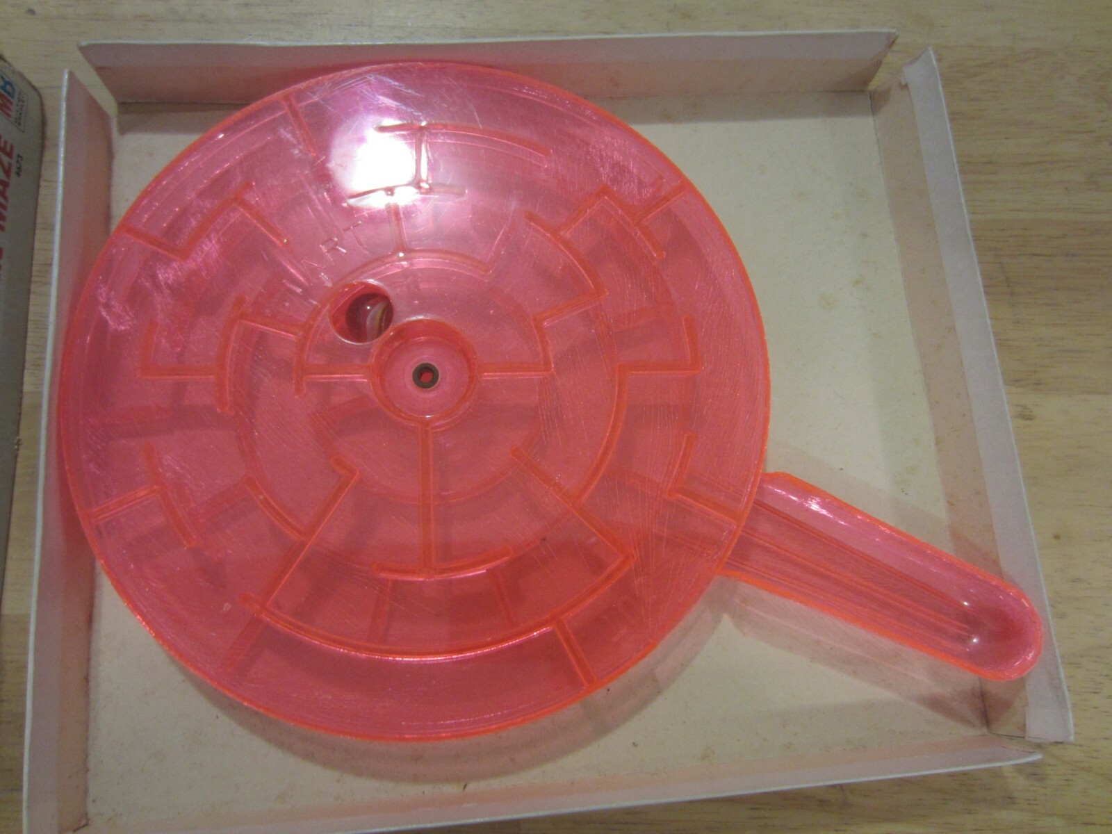 MILTON BRADLEY SKILL-IT THE FRYING PAN MAZE GAME NO. 4673-VINTAGE 1966-RARE