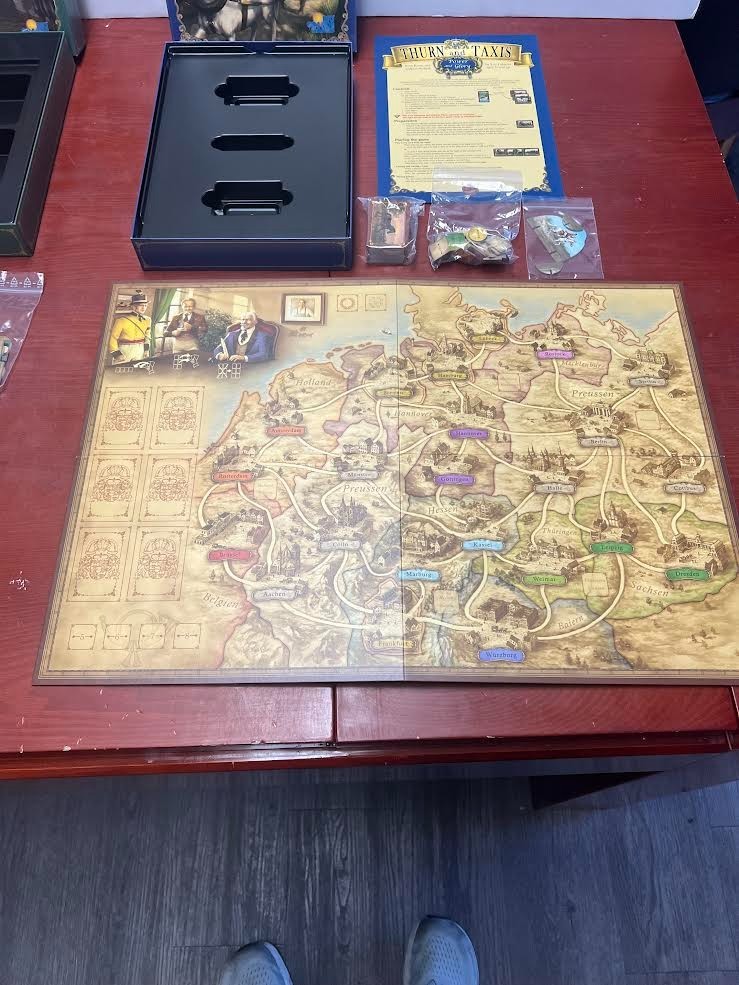 Power and Glory + All Roads Lead to Rome Thurn and Taxis Expansions Rio Grande
