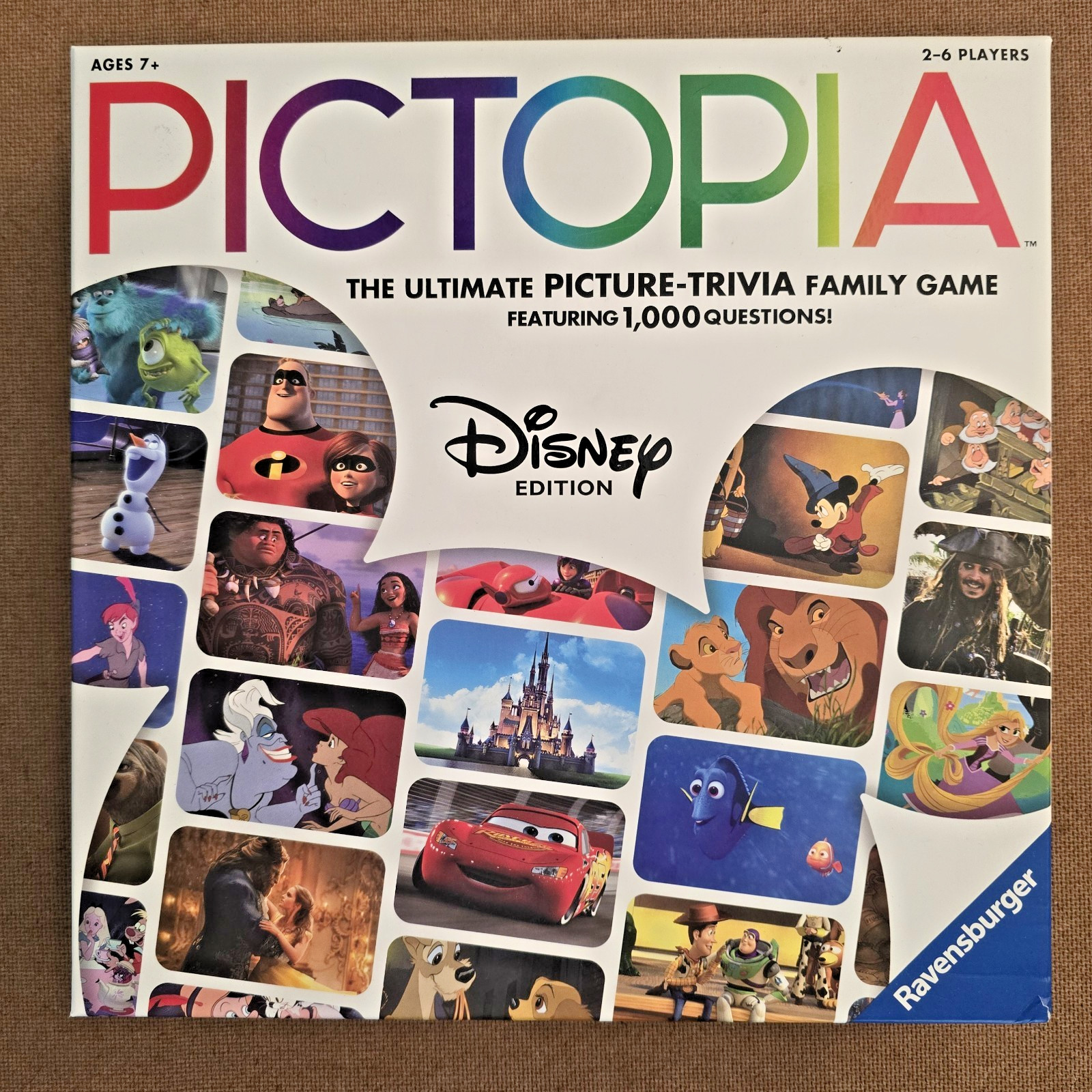 Pictopia Disney Edition – Ultimate Picture Trivia Family Game – Ravensburger NEW