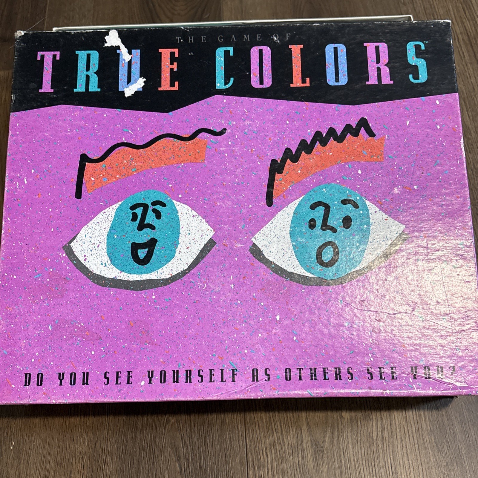 True Colors Board Game Vintage 1990 Milton Bradley Nearly Unplayed 101 Questions