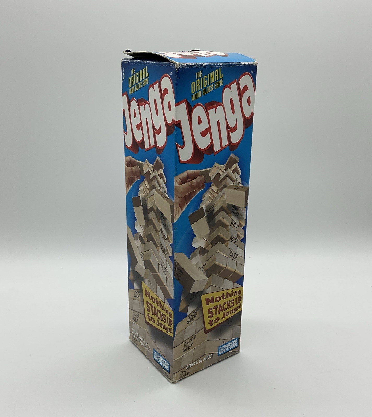 1986 Parker Brothers Jenga Classic Board Game Vintage Complete in Box CIB